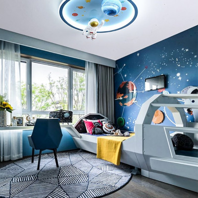 Đèn Trần Phi Hành Gia Cho Bé 9134-9137-9138 - 3 Chế Độ Ánh Sáng -Thoả Sức Sáng Tạo 