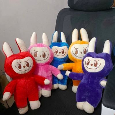 Thú nhồi bông Labubu đáng yêu cho bé - Size 43cm - Quà tặng gấu bông Labubu lông xù nhiều màu sắc.