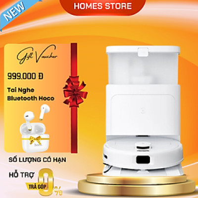 Robot Hút Bụi Lau Nhà Ecovacs N30 Pro Omni Xòe Giẻ, Lực Hút 10.000 Pa - Hàng Chính Hãng