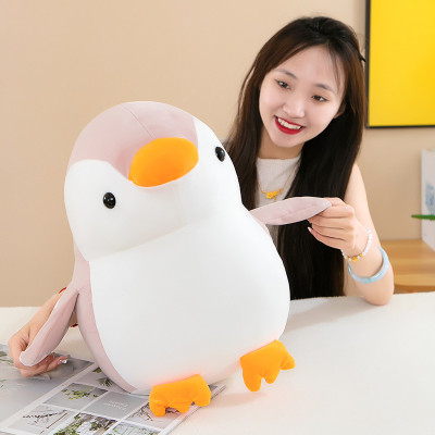 Gấu Bông Chim Cánh Cụt Mập Mềm Mịn Dễ Thương Mẫu Mới (25cm--->45cm) Vải Miniso 4 Chiều Co Giãn Êm Ái, Hàng Cao Cấp An Toàn Cho Trẻ Nhỏ