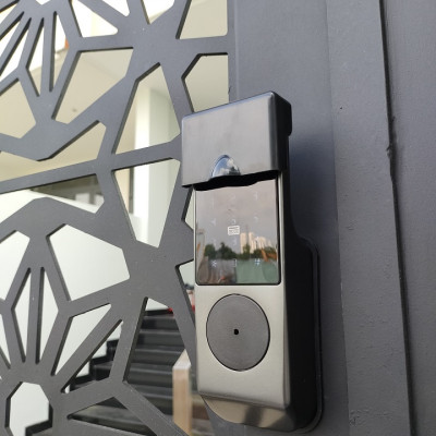 Khóa cửa thông minh chống nước G04W.2M - 2 Mặt vân tay trong ngoài + APP Tuya Wifi mở cửa từ xa ( Hàng nhập khẩu)