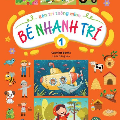 Sách - Bộ Sách Rèn Trí Thông Minh 1 (Bộ 6 Cuốn)