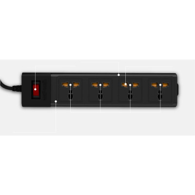 Ổ cắm đa năng 3m Rạng Đông Model: OC02 4C/5M/10A