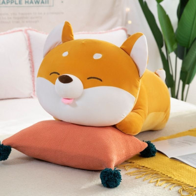 Gấu bông chó Shiba biểu cảm cute - Size từ 70cm đến 95cm - Quà tặng gấu bông chó shiba êm mịn.