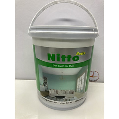 Sơn Nước Toa Nitto Extra nội thất nhiều màu _4L