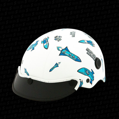 Mũ bảo hiểm trẻ em hoa văn NÓN SƠN chính hãng APE-TR118