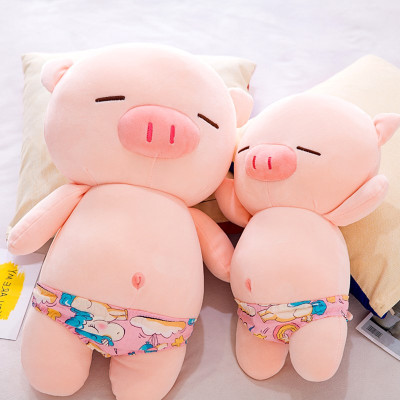 Gấu bông heo mặc quần chip dễ thương siêu bựa, lợn mặc sịp siêu cưng cute (25cm---->70cm) vải miniso 4 chiều co giãn êm ái mềm mại, hàng xịn cao cấp loại 1