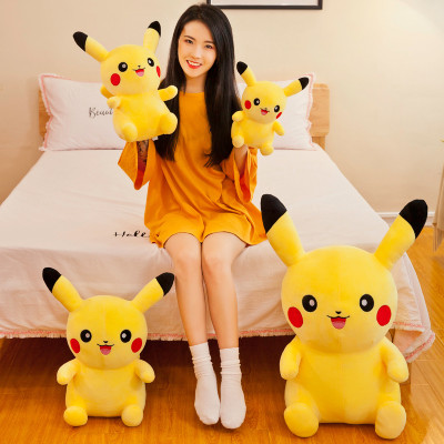 Gấu bông Pikachu ngồi vui vẻ siêu mềm siêu cute cho bé yêu (20cm--->40cm) hàng việt nam cao cấp, an toàn cho trẻ nhỏ