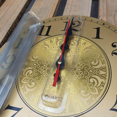 Ốp che (bảo vệ) kim đồng hồ treo tường giúp kim không bị cong khi vận chuyển