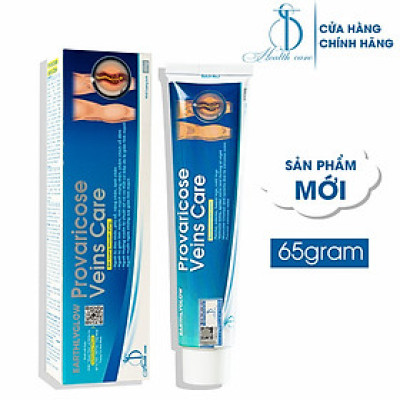 1 Tuýp Provaricose veins care - Hỗ trợ cải thiện giãn tĩnh mạch, viêm khớp cấp và mãn tính, vết bầm do tác động cơ học - Earthlyglow (65gram)