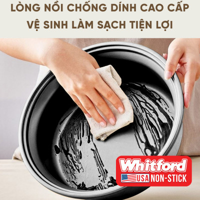 Nồi lẩu điện đa năng Kalpen 5L công suất 1800W, khay lẩu tháo rời, bảo hành 24 tháng - Hàng chính hãng