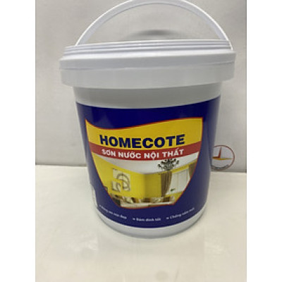 Sơn Nước Toa Homecote nội thất màu xanh lá 7658_5L