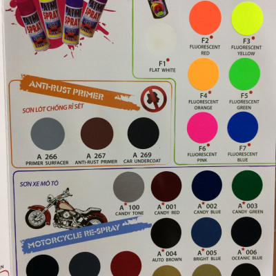 Sơn xịt màu xanh da trời ATM A224