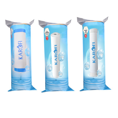 Combo 10 Lõi lọc Karofi - Đúc Nguyên Khối SMAX Hiệu Suất Cao HP 6.2 - Alkaline - Hydrogen - Hàng Chính Hãng