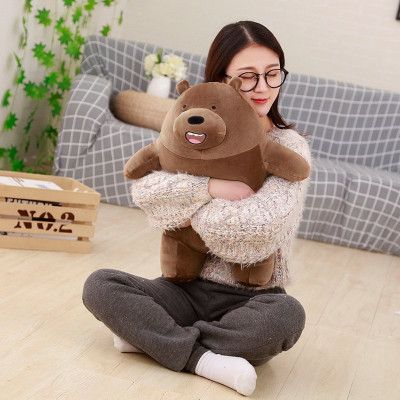 Gấu bông anh em nhà gấu We Bare Bears dạng đứng siêu mềm (20cm--->40cm) vải miniso mềm mại êm ái, hàng xịn cao cấp an toàn cho trẻ nhỏ