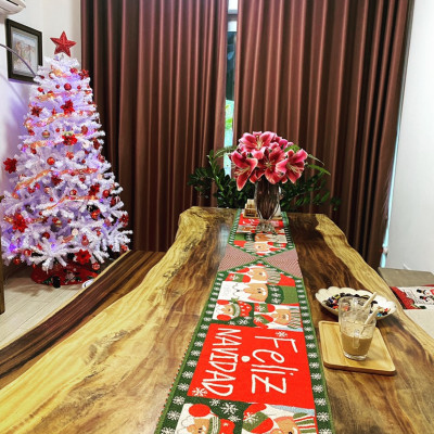 Cây thông noel màu trắng 2m4 - Tán dày và đẹp, cây thông chắc chắn và dể tháo lắp