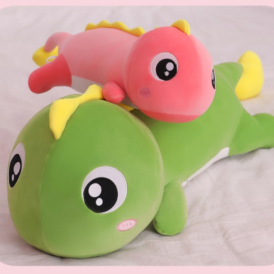 Gấu bông khủng long đuôi tim hàng cao cấp vải nhung co giãn 4 chiều