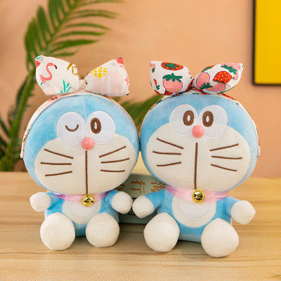 Gấu bông Doremon (doraemon) đeo nơ dễ thương mẫu mới siêu hot cưng xỉu (25cm) hàng xịn cao cấp, an toàn cho người sử dụng