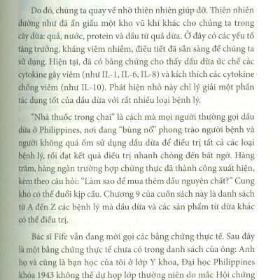 Lợi Ích Sức Khoẻ Từ Dừa - Bruce Fife, N.D.; Trần Doãn Hưng dịch 