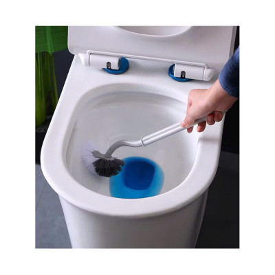 Chổi cọ bồn cầu cọ rửa toilet thông minh thiết kế mới làm sạch hiệu quả giá rẻ (tặng móc treo dán tường)