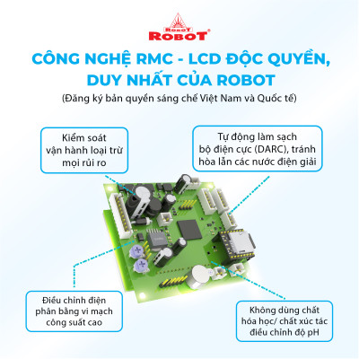 Máy Lọc Nước Điện Giải Ion Kiềm Thông Minh Robot IonPrince 1312 Để Bàn Treo Tường Tạo 12 Loại Nước Điện Giải - Hàng Chính Hãng