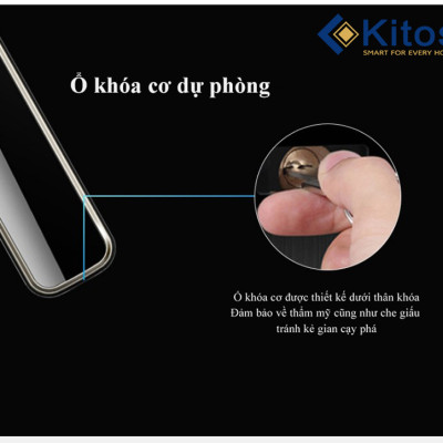 Khóa cửa thông minh Kitos KT-X3 có camera