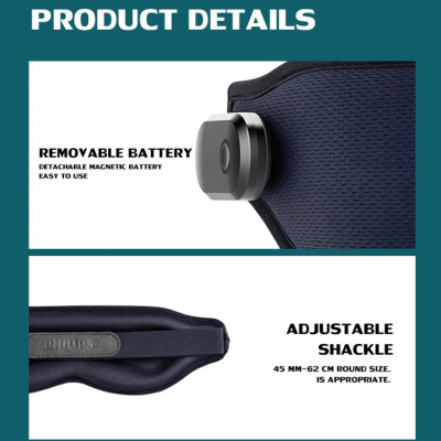 Máy massage mắt nóng và lạnh công nghệ 3Dsuit và VibWave. Thương hiệu Philips Hà Lan cao cấp