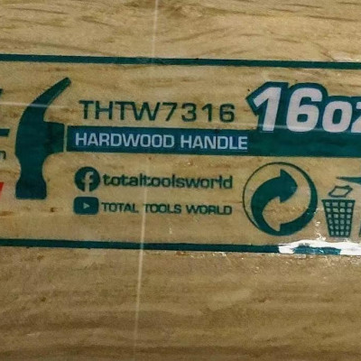 BÚA ĐÓNG NHỔ ĐINH CÁN GỖ 220G, 450G TOTAL THTW7308, THTW7316 - HÀNG CHÍNH HÃNG