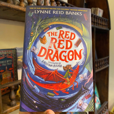 Sách - The Red Red Dragon by Lynne Reid Banks | Children