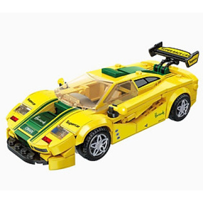 QMAN - 91001 Bộ xếp hình mô hình xe đua Speed Champions Racing Cars Đua Xe Công Thức