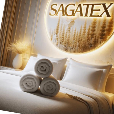 Khăn Tắm Cao Cấp, Tiêu Chuẩn Khách Sạn 5 Sao, SAGATEX, Chất Liệu Cotton Tự Nhiên Thấm Hút Tốt, Mềm Mại