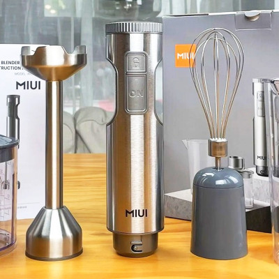 Máy Xay Cầm Tay Đa Năng Cao Cấp MIUI Multiquick 4-In-1 220V 1000W SUS304 14-Speed Chuyên Dùng Cho Quán Ăn Gia Đình