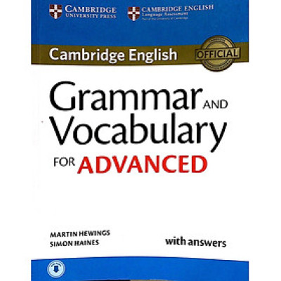 Sách Grammar and Vocabulary for Advanced Book with Answers and Audio: Self-Study Grammar Reference and Practice