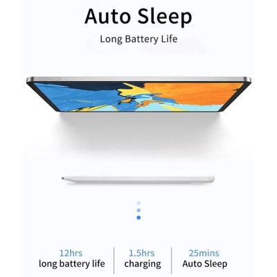 Bút cảm ứng WI WU Pencil Max cho máy tính bảng IPad , Samsung Tad , Điện thoại thông minh , sử dụng trên mọi hệ diều hành - Hàng chính hãng