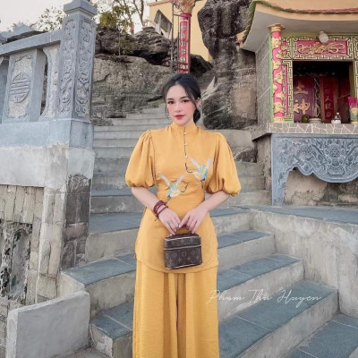 ĐỒ LAM ĐI CHÙA  Mẫu Chim Công Mới 2022 Đủ Màu