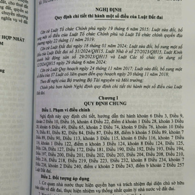 Sách Luật Đất Đai – Quy Định Về Giá Đất, Bồi Thường, Hỗ Trợ, Tái Định Cư Khi Nhà Nước Thu Hồi Đất