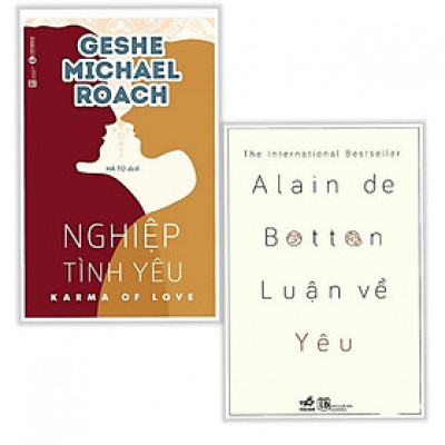 Combo Kỹ Năng, Nguyên Tắc Trong Tình Yêu: Nghiệp Tình Yêu + Luận Về Yêu (Tái Bản 2018) - Tặng kèm bookmark Happy Life