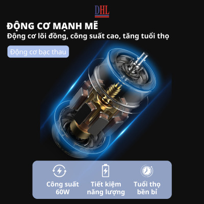 Quạt đứng điện tử có điều khiễn từ xa, hẹn giờ Mitomo FCE-60AEV, công suất 60W, động cơ dây đồng - Bảo hành 2 năm hàng chính hãng