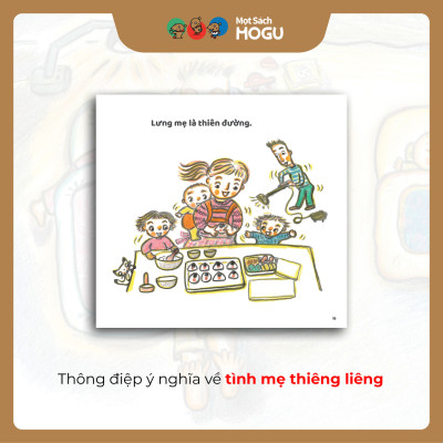 Truyện Ehon bé 3-4-5 - Bộ 4 cuốn Gia đình hạnh phúc