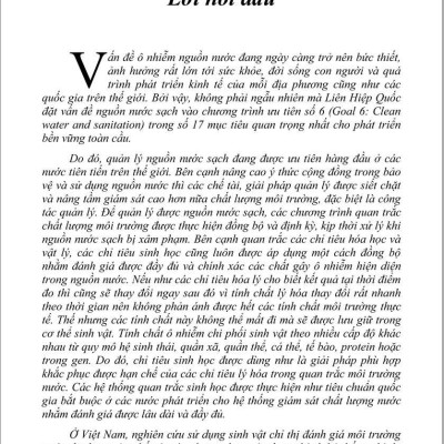 Quan Trắc Sinh Học Phục Vụ Quản Lý Môi Trường Nước - Nghiên cứu điển hình tỉnh Bến Tre
