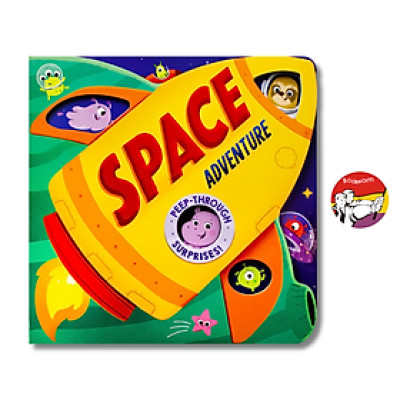 Sách - Space Adventure: Peep-through Surprise by Igloo Books | Children