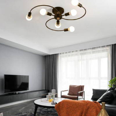 Đèn trần NORES kiểu dáng độc đáo trang trí nội thất cao cấp - kèm bóng LED chuyên dụng.