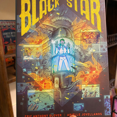 Sách - Black Star by Eric Anthony Glover | Science Fiction Graphic Novel | English Comics Book