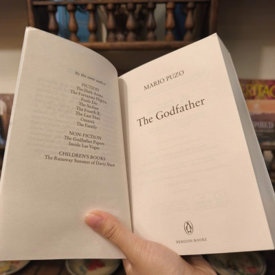 Sách - The Godfather by Mario Puzo | The classic bestseller/ Fiction in English | Sách ngoại văn