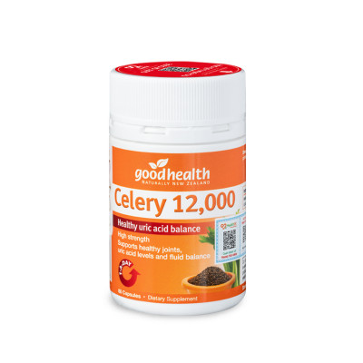 Goodhealth Celery 12,000 – hạt cần tây hỗ trợ Gout cân bằng acid uric trong cơ thể, hỗ trợ đường tiết niệu và dịch cơ thể