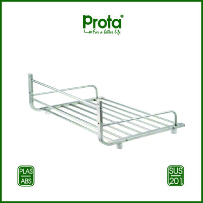 Kệ lò vi sóng inox 201 treo tường chữ L Prota