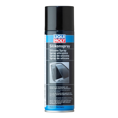 Chai xịt bảo dưỡng cao su silicone chuyên dụng Liqui Moly 3310 - không chứa dầu, tăng độ bóng, bảo vệ và chống tĩnh điện, bụi bặm