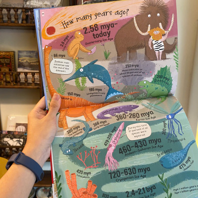 Sách - Curious Questions & Answers About The Ice Age (Miles Kelly Children Book) | Ngoại văn