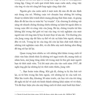 Sách - Hồi Ức, Giấc Mơ, Suy Ngẫm - Hành Trình Vào Nội Tâm Của Carl Jung – Nơi Ký Ức, Giấc Mơ Và Triết Lý Giao Thoa