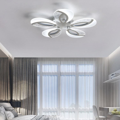 Đèn trần BERTO kiểu dáng độc đáo với 3 chế độ ánh sáng hiện đại - kèm điều khiển từ xa - (149).